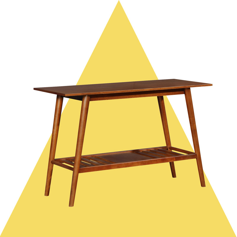 Hashtag Home Brock Solid Wood Console Table & Reviews Wayfair